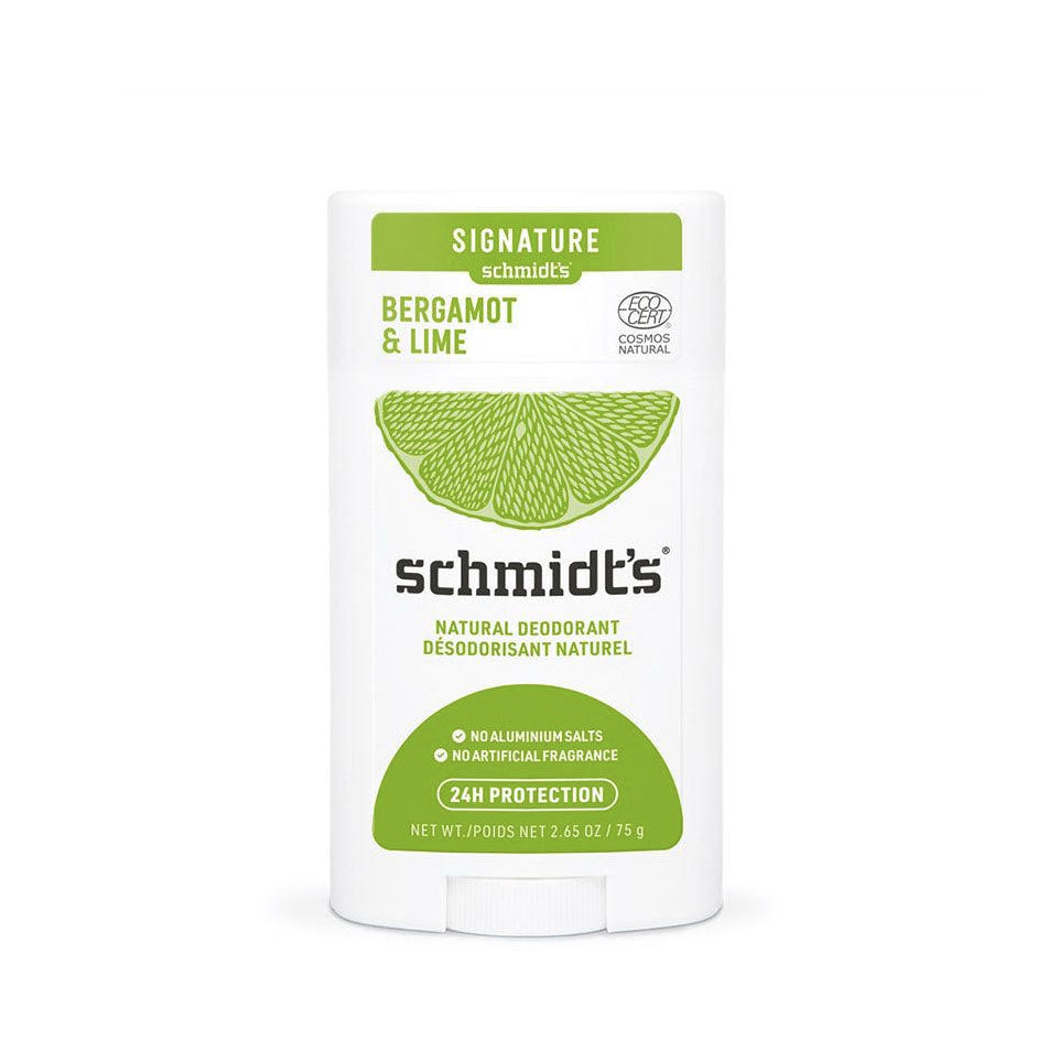 Désodorisant naturel pour femmes - Bergamote et Lime - Schmidt's - 75g